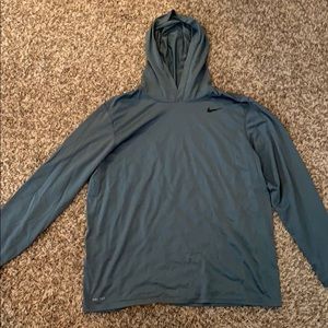 Nike Dry Fit Hooded Lightweight LS